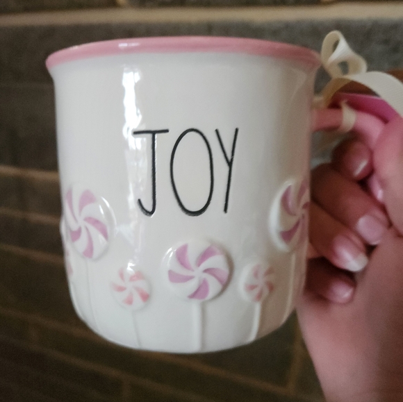 Rae Dunn | Dining | Rae Dunn Christmas Mug Peppermints Joy Nwt | Poshmark